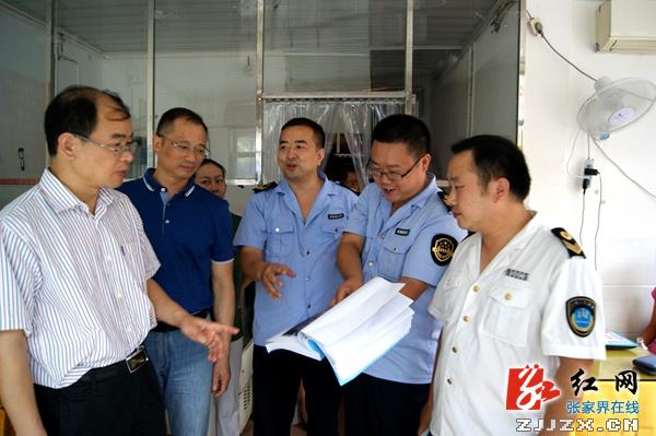 武陵源区迎索溪峪国家卫生镇回访复查