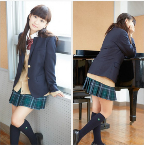 揭秘日本女生的校服。
