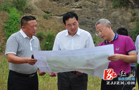 王志刚调研市中心城区重点工程(图)