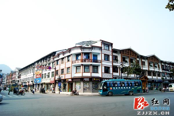 武陵源城区项目建设进展顺利 城市品位大幅提升