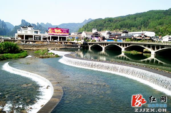 武陵源城区项目建设进展顺利 城市品位大幅提升