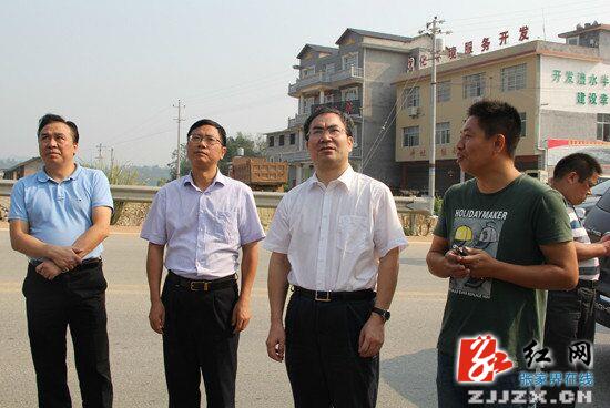 张家界市委副书记刘革安来慈利县调研