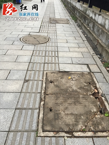 【城市观察员】张家界：盲道变“盲道”不应该