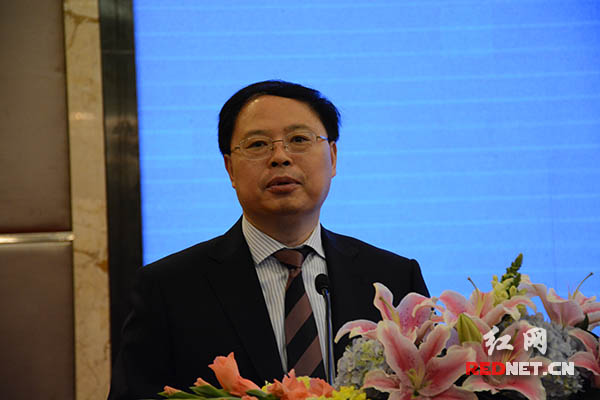 湖南省副省长张剑飞出席并讲话。