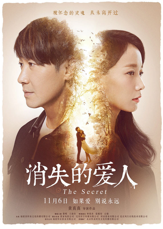 黄真真《消失的爱人》发最新海报 11月6日公映