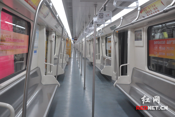 长沙地铁2号线西延线试运行 年底可乘地铁逛梅