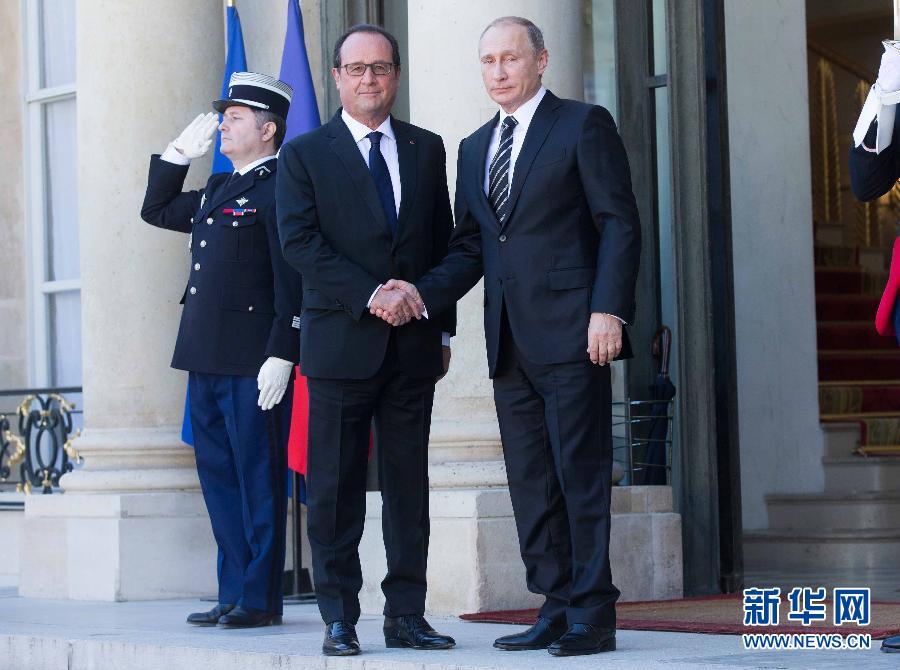 （国际）（2）俄罗斯总统普京抵巴黎参加法德俄乌峰会