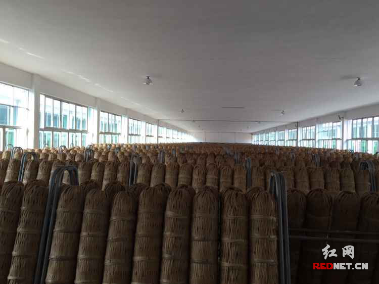 发花室内、可通过现代技术手段调节室内温度和湿度,影响黑茶发花情况。