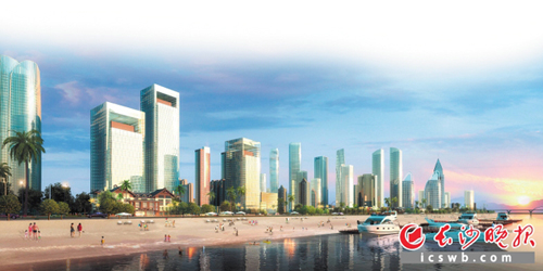 长沙滨江新城跑出加速度跃上新台阶