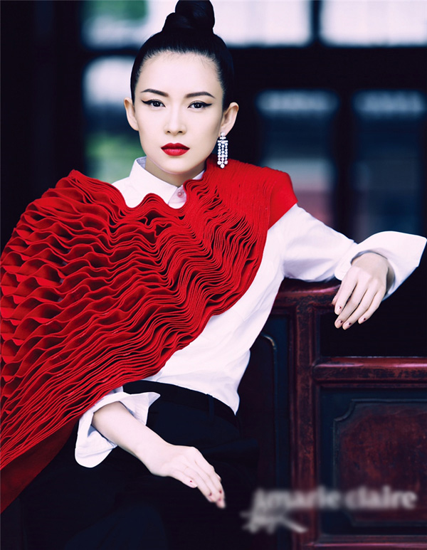 章子怡冷艳霸气