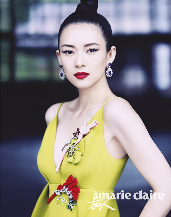 章子怡封面大片