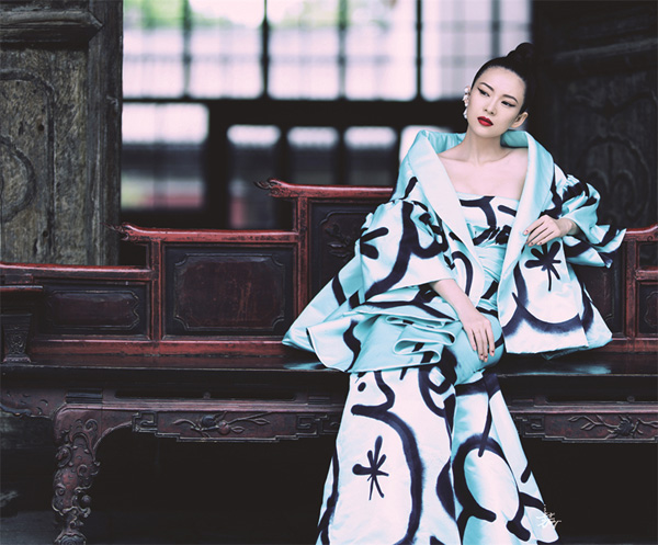 章子怡风情无限