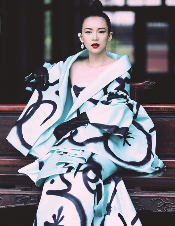 章子怡风情无限