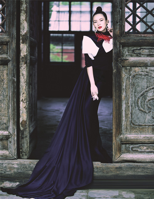 章子怡气场强大