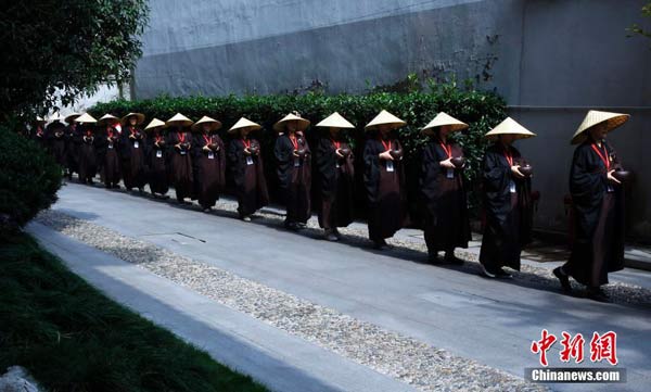 上海玉佛禅寺佛门僧人体验营