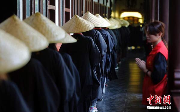 上海玉佛禅寺佛门僧人体验营