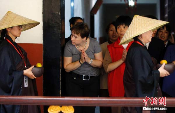 上海玉佛禅寺佛门僧人体验营