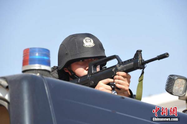 反恐实战比武演练