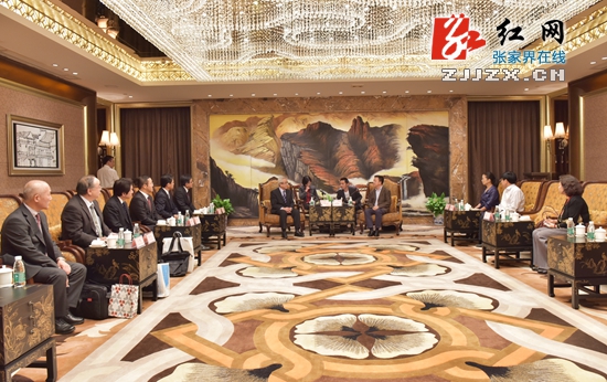 程丹峰会见日本北海道市长会代表团一行