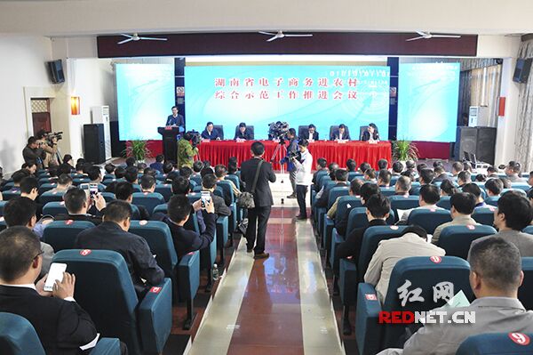 11月2日上午，湖南省电子商务进农村综合示范工作推进会议在永州市江永县举行