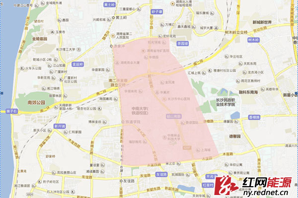 具体影响范围示意图
