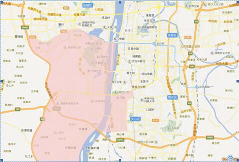 具体影响范围示意图