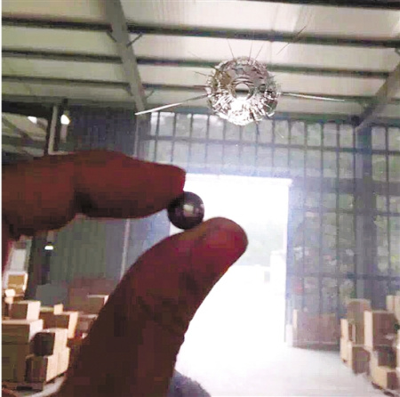 工厂连续遭受钢珠袭击是恶作剧还是寻仇?