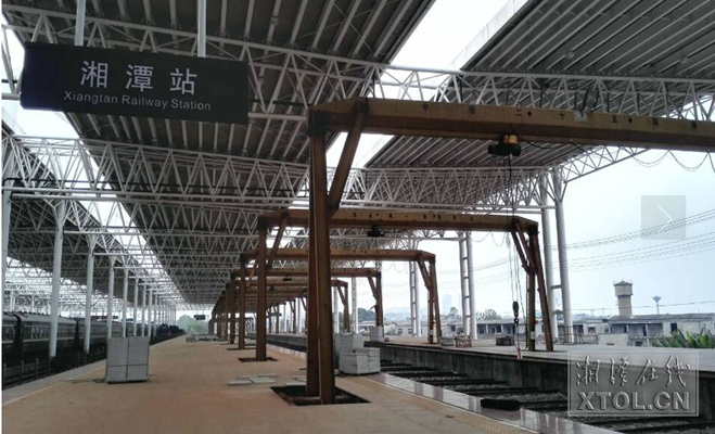 长株潭城铁铺架基地正式启用