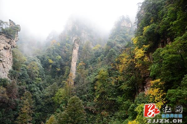 张家界武陵源晚秋美景妩媚醉人