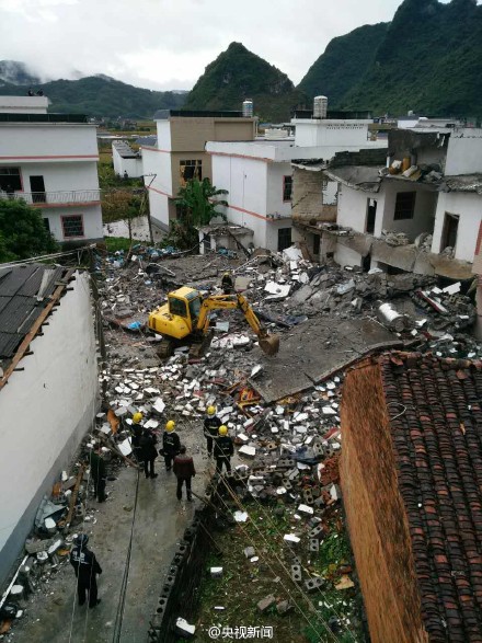 爆炸现场