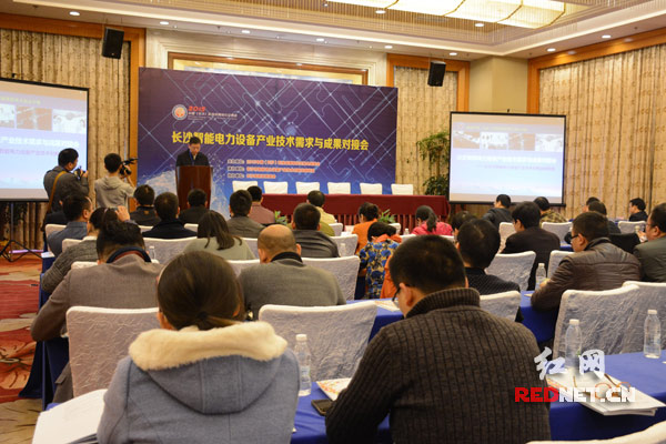 长沙智能电力设备产业技术需求与成果对接会召开。
