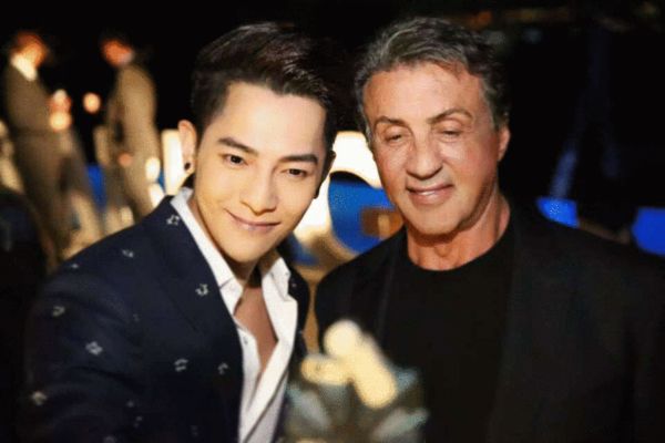 汪东城与史泰龙现场照