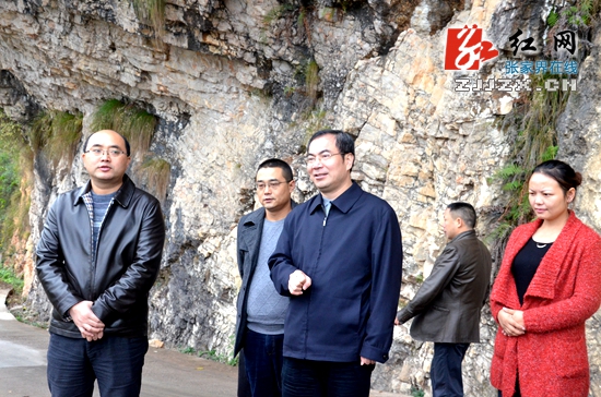 刘革安为天泉山国家森林公园旅游开发把脉：融入西线 突出户外