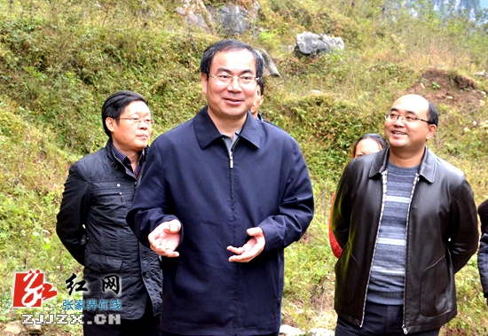 刘革安为天泉山国家森林公园旅游开发把脉：融入西线 突出户外