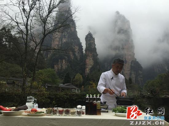 河北电视台《家政女皇》栏目选景武陵源