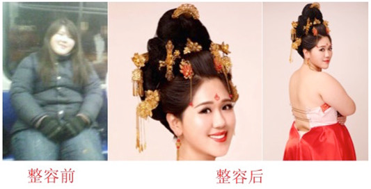 五官精致身壮如牛  女胖子王昕立志100天减肥90斤