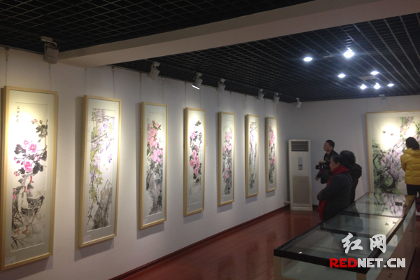 ，《紫气东来——吴正义国画展》在湖南省湖南省藏福美术馆开展。