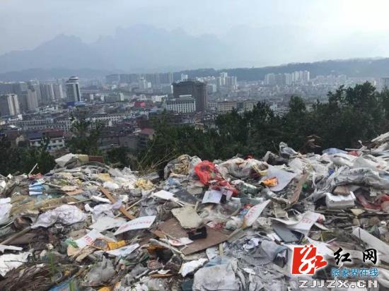 永定区永定办事处望城坡的“垃圾山”去哪儿了