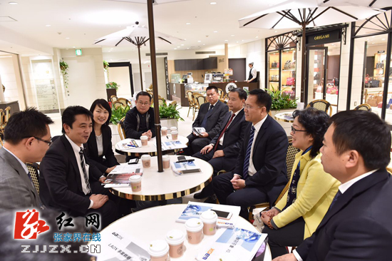 胡志文率团赴日本新加坡泰国考察（图）