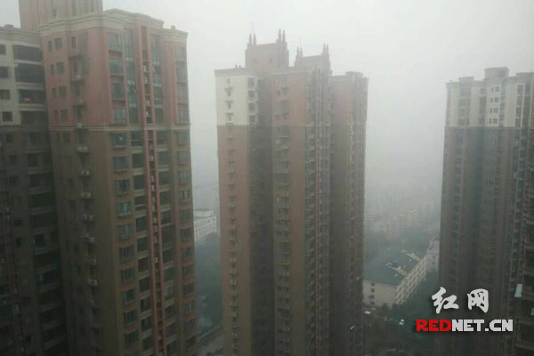 长沙空气质量急剧转差,已达重度污染