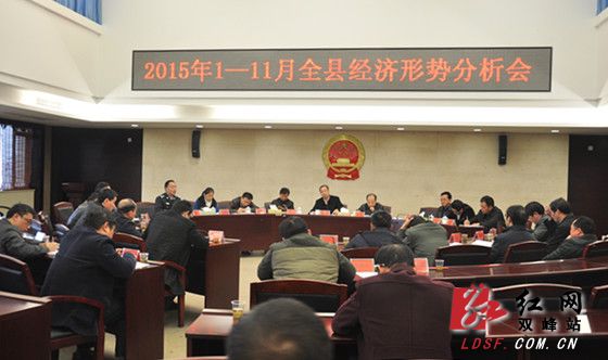 经济形势分析会_我区召开工业经济形势分析会(3)