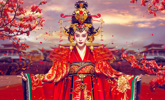 范冰冰登台湾名人榜首 凭《武媚娘》赢超高人气 (5)