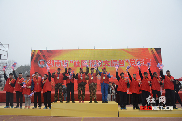 12月28日，湖南省 “社区消防大擂台”总决赛在岳阳开赛。