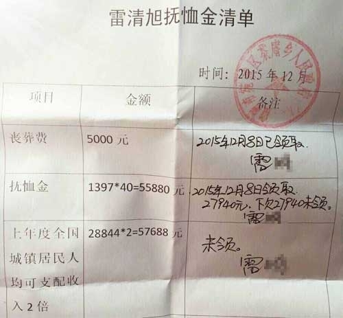 南阳一广播站长因病去世家属领抚恤金遭遇打白条