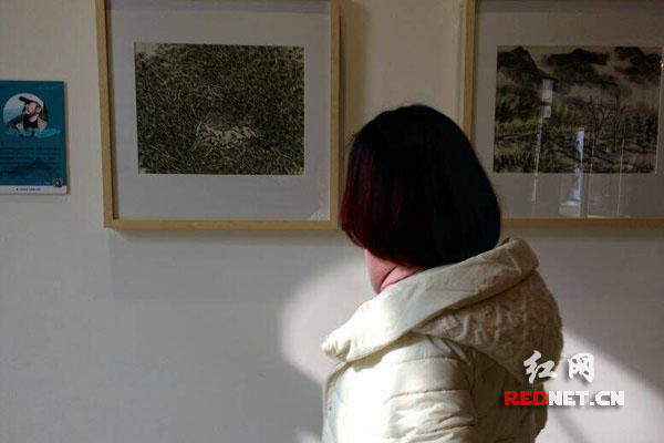 展览现场。