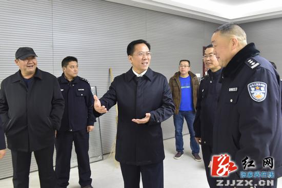 刘绍建、胡志文调研市应急联动指挥中心项目建设