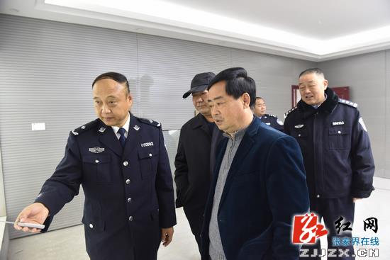 刘绍建、胡志文调研市应急联动指挥中心项目建设