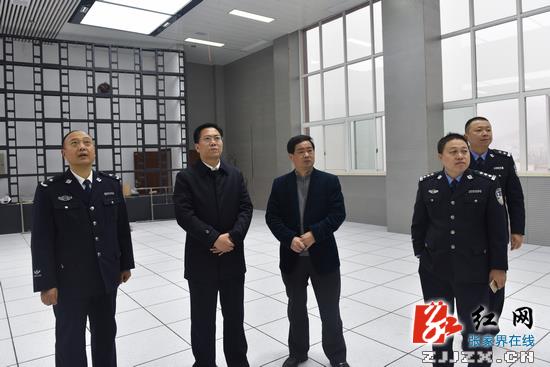 刘绍建、胡志文调研市应急联动指挥中心项目建设