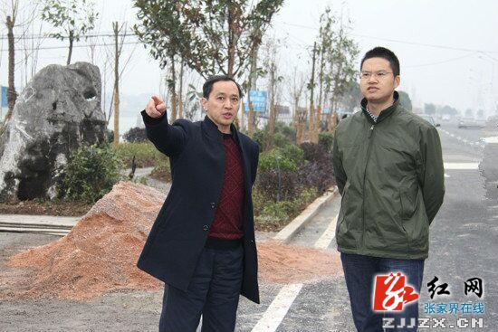 高靖生调研慈利县城市建设工作