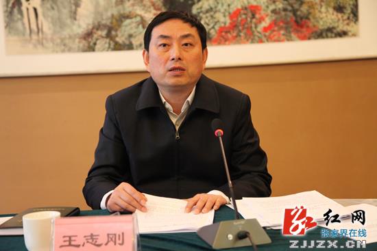 张家界市委副书记,市长王志刚会指导并讲话